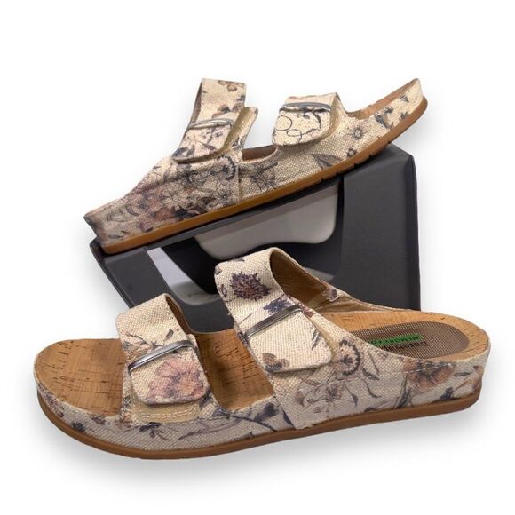 Baretraps Cherilyn Floral Strappy Sandals Beige Women's 10M - Picture 1 of 10